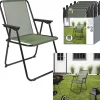 Garden Spirit Gartenmöbel<Klappstuhl ''Pliante'' in Khaki - (B)51 x (H)75 x (T)60 cm
