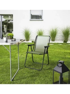 Garden Spirit Gartenmöbel<Klappstuhl ''Pliante'' in Khaki - (B)51 x (H)75 x (T)60 cm