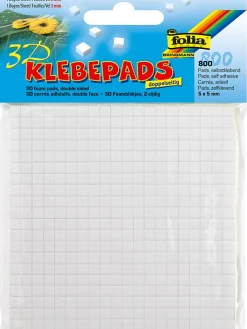 folia PAPER Kreativbedarf & Do-It-Yourself<Klebepads in Weiß - 800 Stück