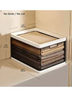Joybos Kisten & Körbe<Kleiderbox in Braun - (B)25 x (H)19,5 x (T)40 cm