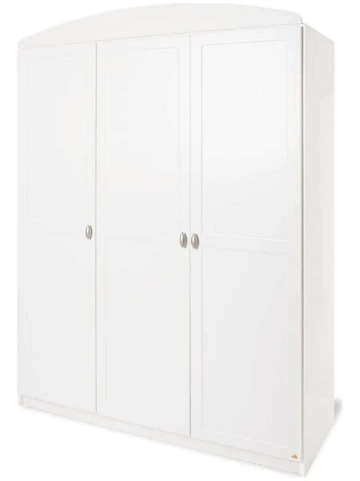 Pinolino Kindermöbel<Kleiderschrank "Laura" in Weiß - (B)135 x (H)191 x (T)54 cm