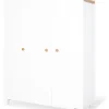 Pinolino Kindermöbel|Regale & Schränke<Kleiderschrank "Lova" in Weiß - (B)146 x (H)190 x (T)54 cm
