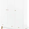 Pinolino Kindermöbel|Regale & Schränke<Kleiderschrank "Pan" in Weiß - (B)145 x (H)185 x (T)56 cm