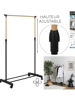 The Concept Factory Garderoben<Kleiderständer in Schwarz