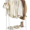 SONGMICS Garderoben|Regale & Schränke<Kleiderständer in Weiß - (B)33,5 x (H)153 x (T)92,5 cm