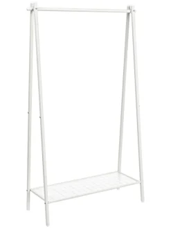 SONGMICS Garderoben|Regale & Schränke<Kleiderständer in Weiß - (B)33,5 x (H)153 x (T)92,5 cm