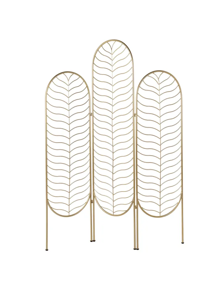 Beliani Regale & Schränke<Kleiderständer PESCIA in Gold - (W) 120 x (H) 160 x (L) 1 cm