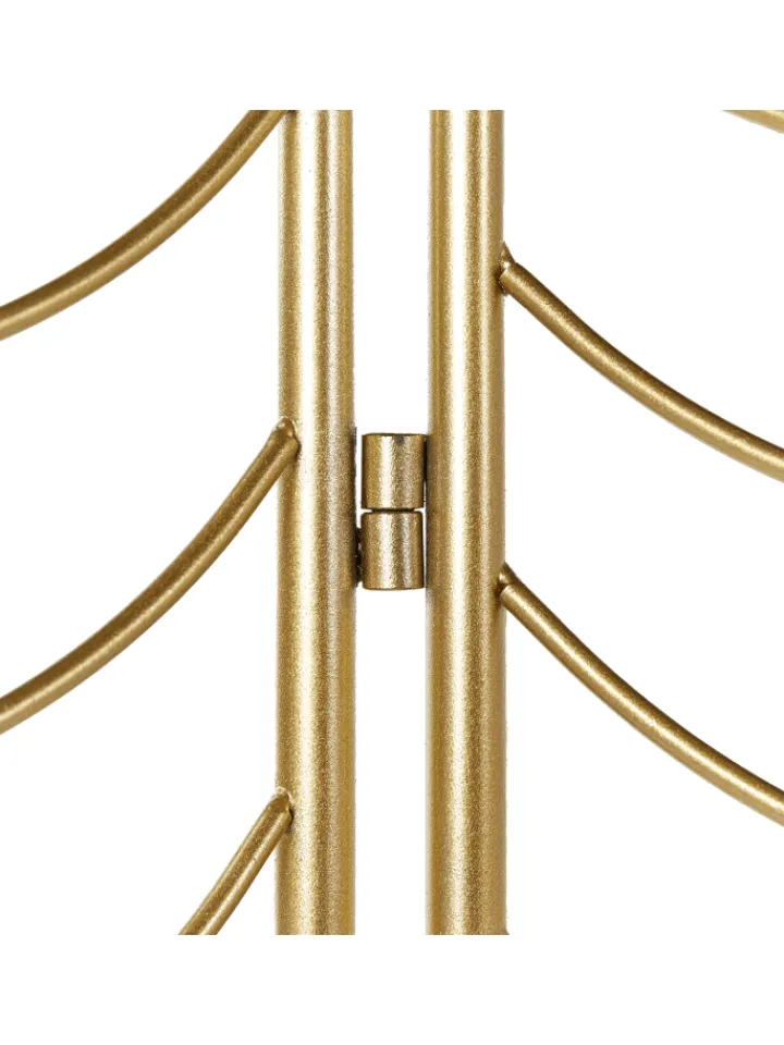 Beliani Regale & Schränke<Kleiderständer PESCIA in Gold - (W) 120 x (H) 160 x (L) 1 cm