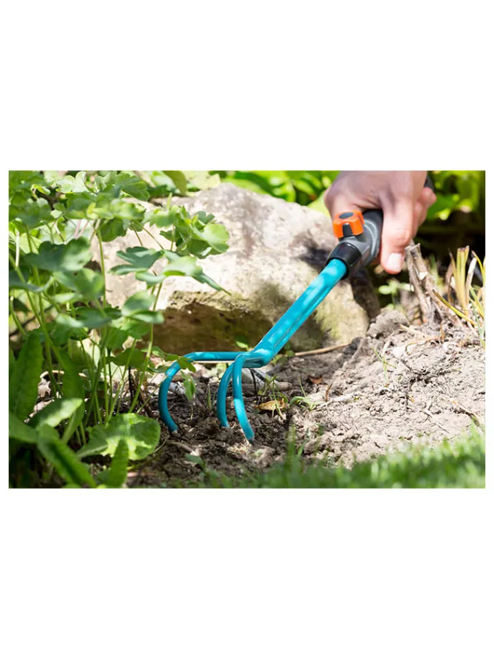 Gardena Gartendekoration<Kleingrubber "Combisystem" in Türkis - (H)7 cm
