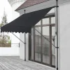 pro.tec Gartenmöbel<Klemmmarkise in Schwarz (B)150cm