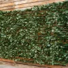 COSTWAY Gartendekoration<Künstlich Pflanzenwand 150x240cm in Grün