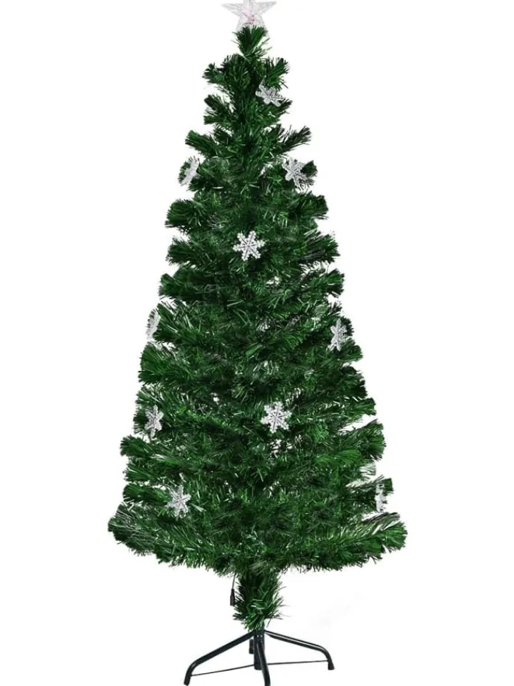 COSTWAY Künstliche Weihnachtsbäume<Künstlicher Weihnachtsbaum LED in Grün
