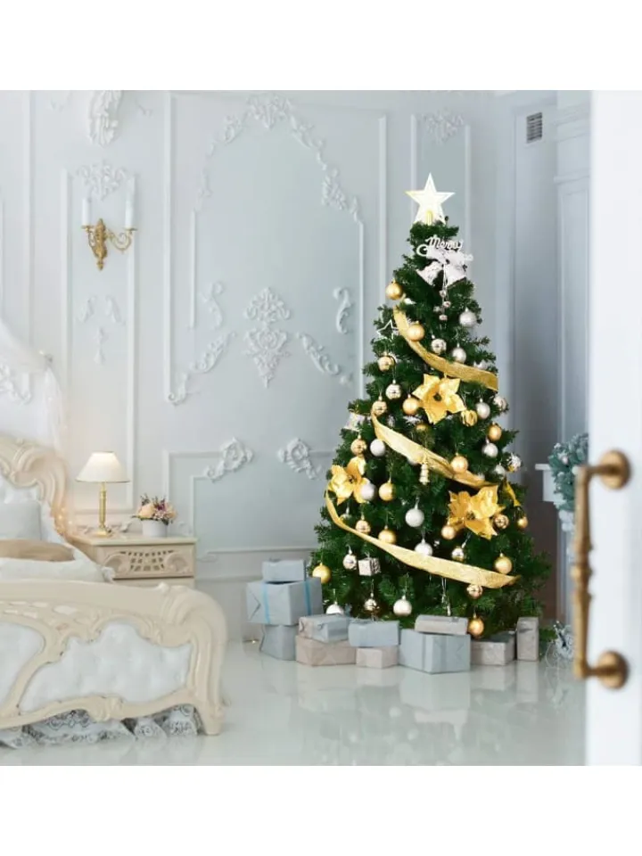 COSTWAY Künstliche Weihnachtsbäume<Künstlicher Weihnachtsbaum in Grün
