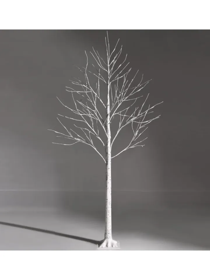 COSTWAY Künstliche Weihnachtsbäume<Künstlicher Weihnachtsbaum LED in Weiß