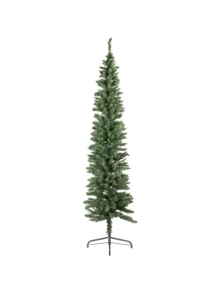 Clayre & Eef Künstliche Weihnachtsbäume<Künstlicher Weihnachtsbaum in Grün - (H)210 x Ø 50 cm