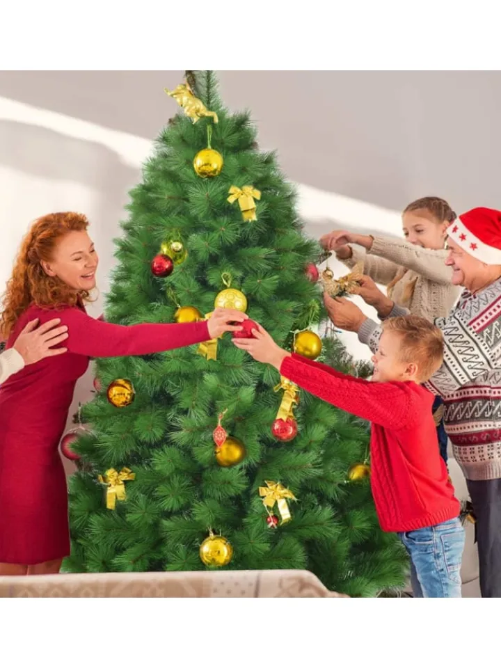 COSTWAY Künstliche Weihnachtsbäume<Künstlicher Weihnachtsbaum in Grün