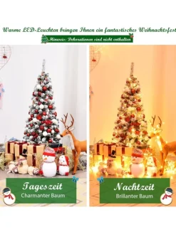 COSTWAY Künstliche Weihnachtsbäume<Künstlicher Weihnachtsbaum in Grün