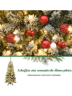 COSTWAY Künstliche Weihnachtsbäume<Künstlicher Weihnachtsbaum in Grün