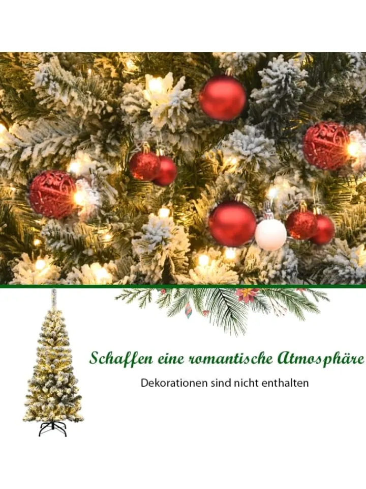 COSTWAY Künstliche Weihnachtsbäume<Künstlicher Weihnachtsbaum in Grün