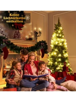 COSTWAY Künstliche Weihnachtsbäume<Künstlicher Weihnachtsbaum in Grün