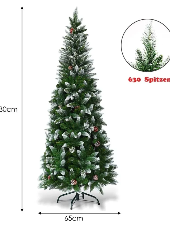 COSTWAY Künstliche Weihnachtsbäume<Künstlicher Weihnachtsbaum in Grün