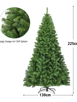 COSTWAY Künstliche Weihnachtsbäume<Künstlicher Weihnachtsbaum in Grün