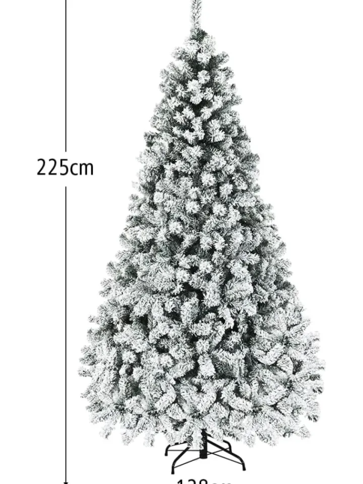COSTWAY Künstliche Weihnachtsbäume<Künstlicher Weihnachtsbaum LED in Grün