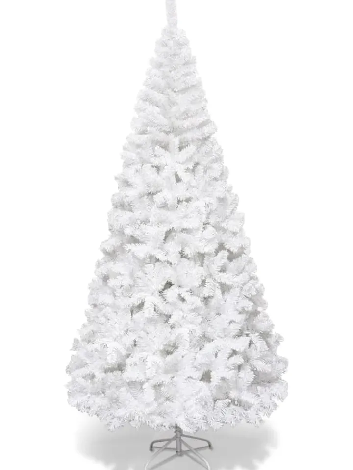 COSTWAY Künstliche Weihnachtsbäume<Künstlicher Weihnachtsbaum in Weiß
