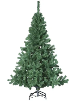 WellHome Künstliche Weihnachtsbäume<Künstlicher Weihnachtsbaum in Grün - (H)150 cm