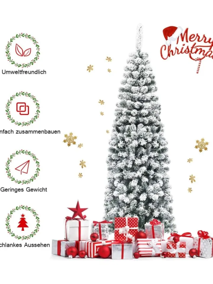 COSTWAY Künstliche Weihnachtsbäume<Künstlicher Weihnachtsbaum in Grün