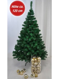 Profiline Künstliche Weihnachtsbäume<Künstlicher Weihnachtsbaum in Grün - (H)120 cm