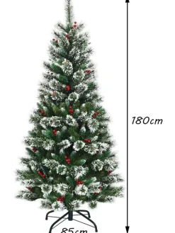COSTWAY Künstliche Weihnachtsbäume<Künstlicher Weihnachtsbaum in Grün