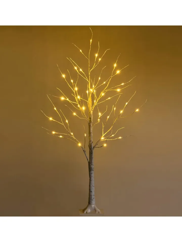 COSTWAY Künstliche Weihnachtsbäume<Künstlicher Weihnachtsbaum LED in Weiß