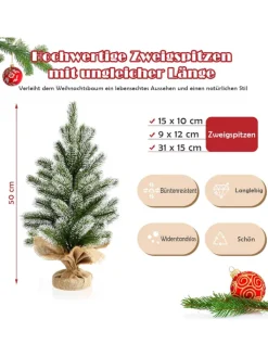 COSTWAY Künstliche Weihnachtsbäume<Künstlicher Weihnachtsbaum in Grün