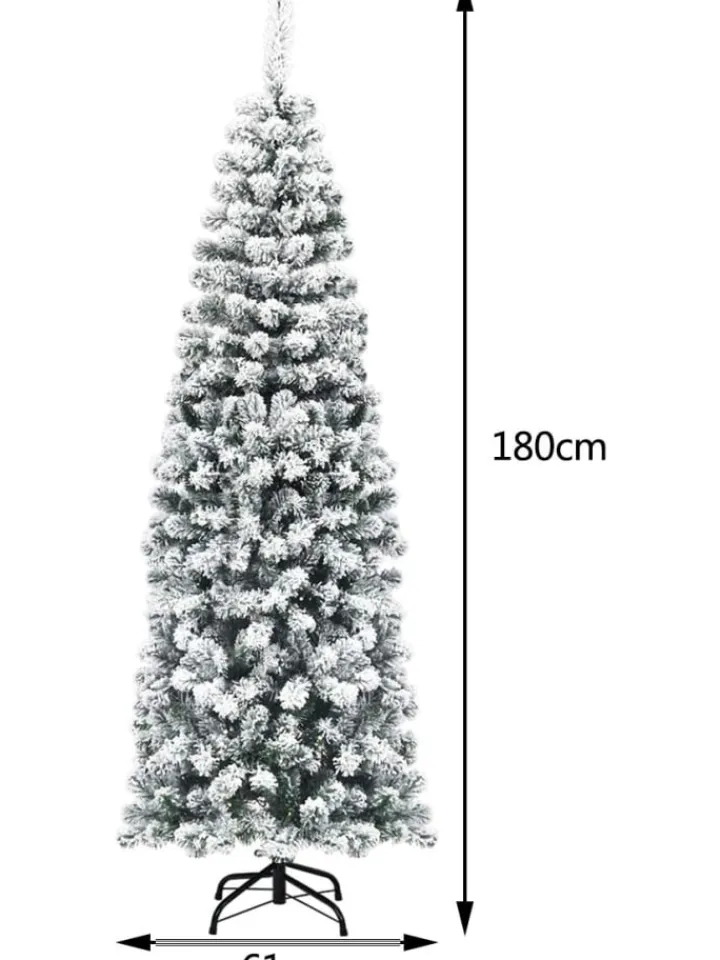 COSTWAY Künstliche Weihnachtsbäume<Künstlicher Weihnachtsbaum LED in Grün