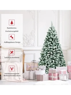 COSTWAY Künstliche Weihnachtsbäume<Künstlicher Weihnachtsbaum in Grün