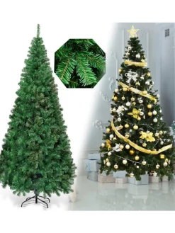 COSTWAY Künstliche Weihnachtsbäume<Künstlicher Weihnachtsbaum in Grün