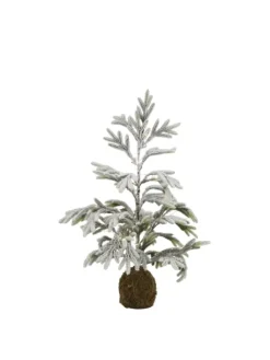 Chic Antique Künstliche Weihnachtsbäume<Künstllicher Tannenbaum mit Schnee & LED inkl. Timer in grün