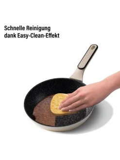 Stoneline Kochgeschirr<Kochgeschirr-Set 11-teilig 18/20/24 | mit Deckeln in Creme