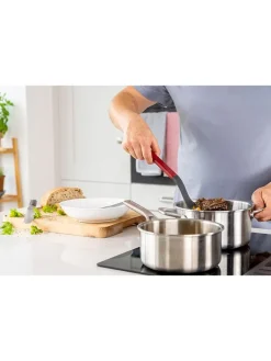 KitchenAid Koch- & Backutensilien<Kochlöffel "Classic" in Schwarz/ Rot - (L)34 cm
