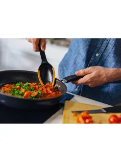 Fiskars Koch- & Backutensilien<Kochlöffel "Functional Form" in Schwarz - (H)29,2 cm