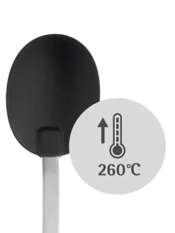 WMF Koch- & Backutensilien<Kochlöffel ''Profi Plus'' in Schwarz - (L)32 cm