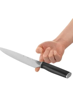 WMF Koch- & Backutensilien<Kochmesser ''Kineo'' in Schwarz - (L)20 cm