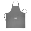 Stoneline Tisch- & Küchentextilien|Küchentextilien<Kochschürze in Grau - (L)102,5 x (B)69,5 cm