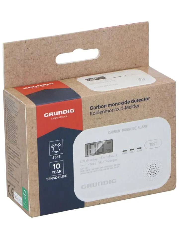 GRUNDIG Technikzubehör<Kohlenmonoxid-Detektor in Weiß