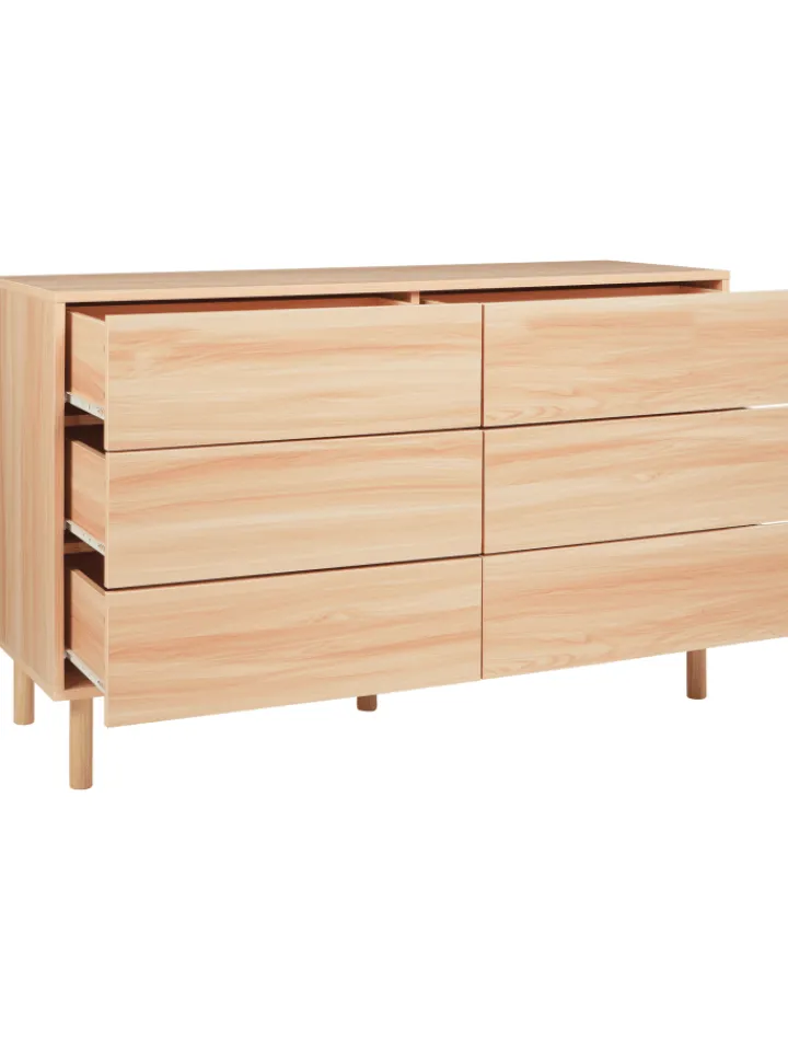 Beliani Regale & Schränke<Kommode SHARPE in Braun - (W) 120 x (H) 74 x (L) 40 cm