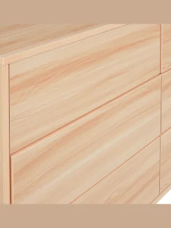 Beliani Regale & Schränke<Kommode SHARPE in Braun - (W) 120 x (H) 74 x (L) 40 cm