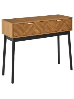 Rétro Chic Regale & Schränke<Konsole ''Felix'' in Hellbraun - (B)100 x (H)80 x (T)35 cm