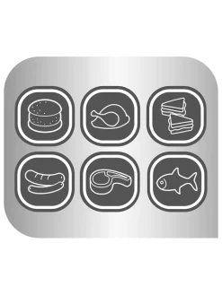 Tefal Küchenelektronik<Kontaktgrill "Optigrill" in Schwarz