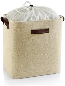 Epheria Kids Wäschekörbe & -Ständer<Korb in Beige - (B)40 x (H)50 x (T)30 cm